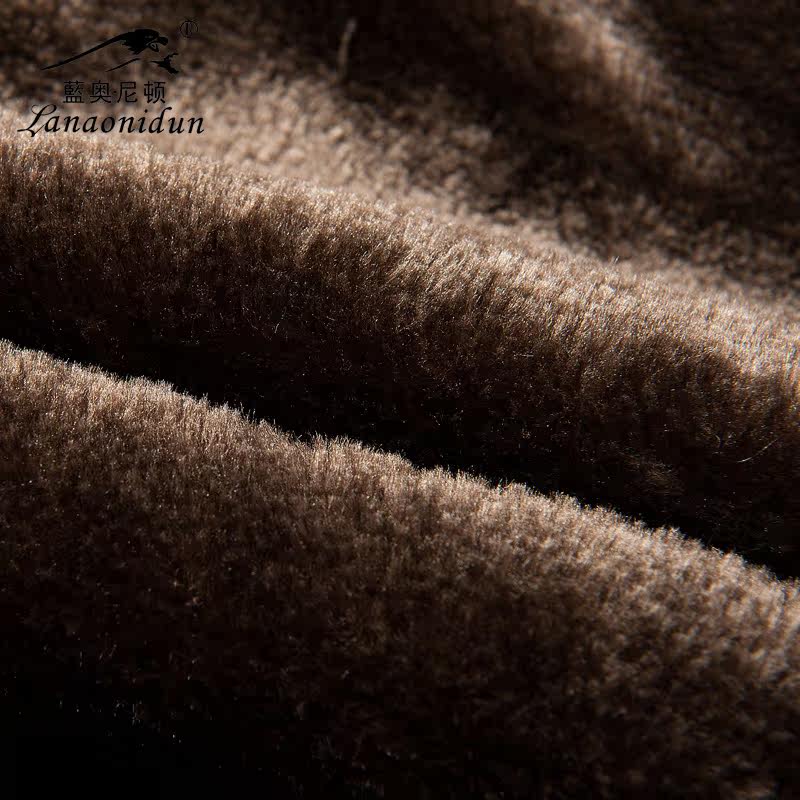 Pantalon cuir homme droit pour hiver - Ref 1482211 Image 5