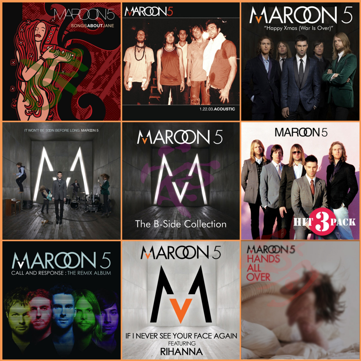 【音浪潮无损音源】Maroon 5魔力红精校完整版合集8专+14EP Hires