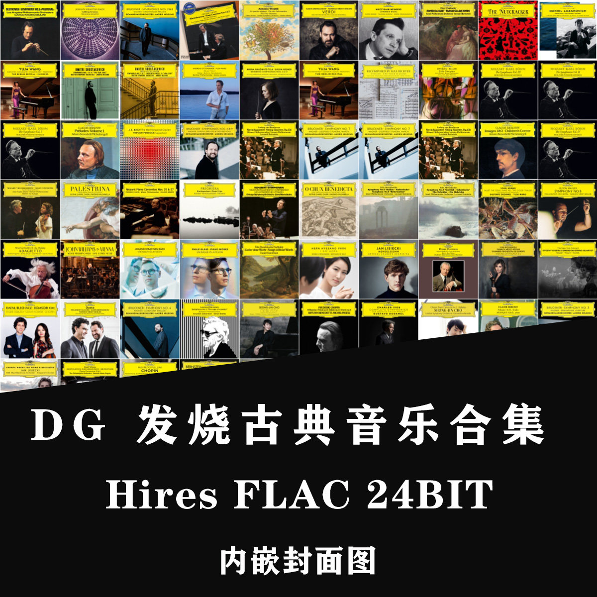 DG古典音乐HIRES合集FLAC+DSD64发烧母带24Bit无损465辑珍藏级