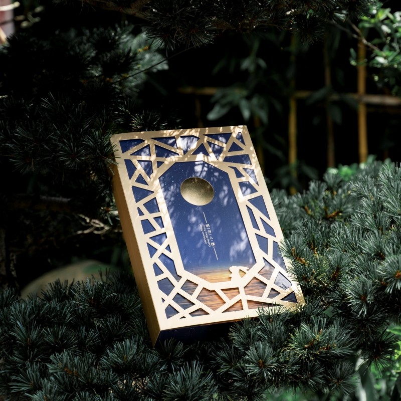 新款高档月饼包装盒 中秋节酒店送礼手提月饼盒礼品盒 可定制包邮