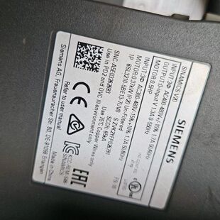 7UV0 0.37议价 5BE13 变频器6SL3210