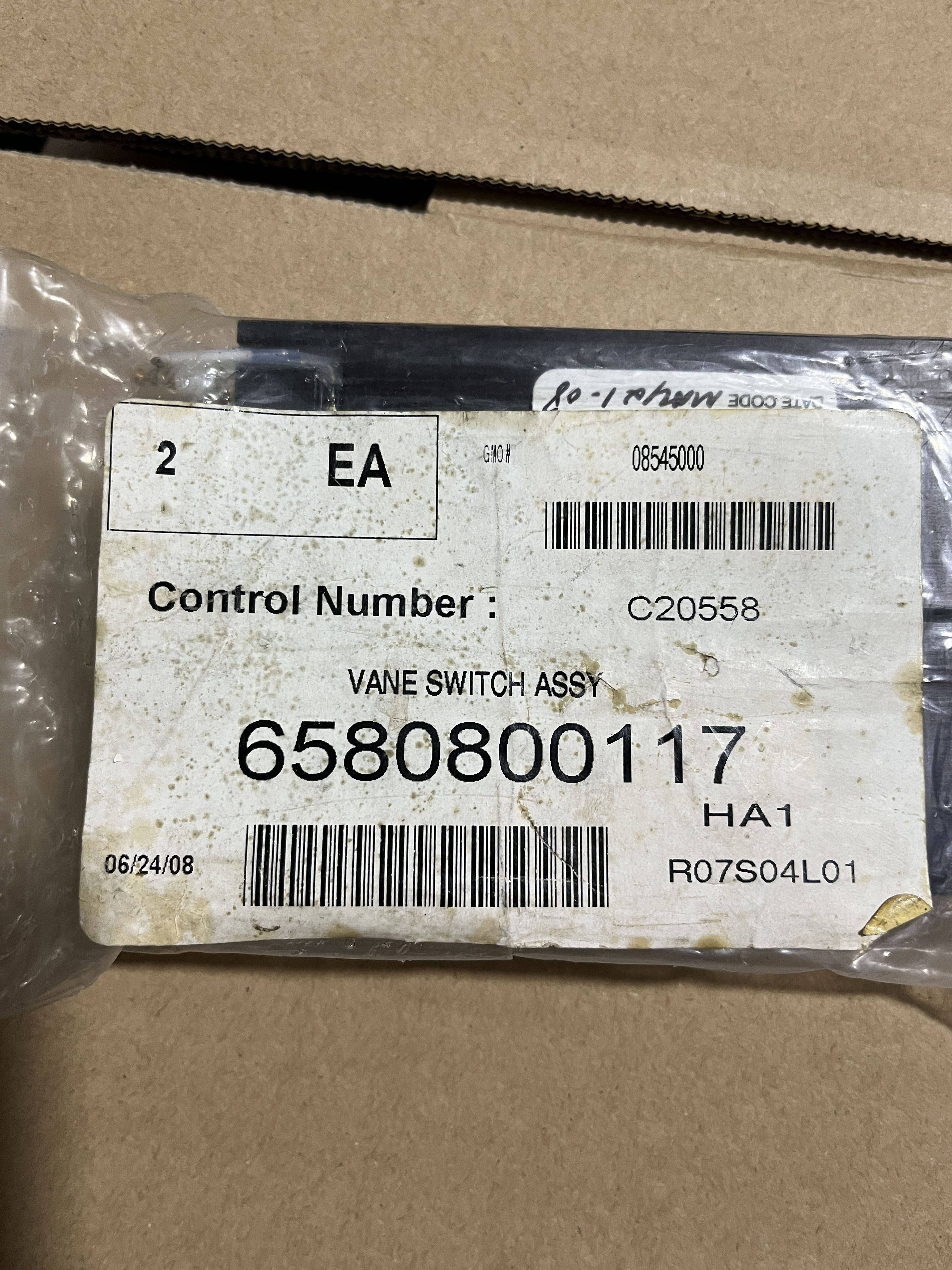 霍尼韦尔 08545000 c20558 vane switch assy 6580800117 全新