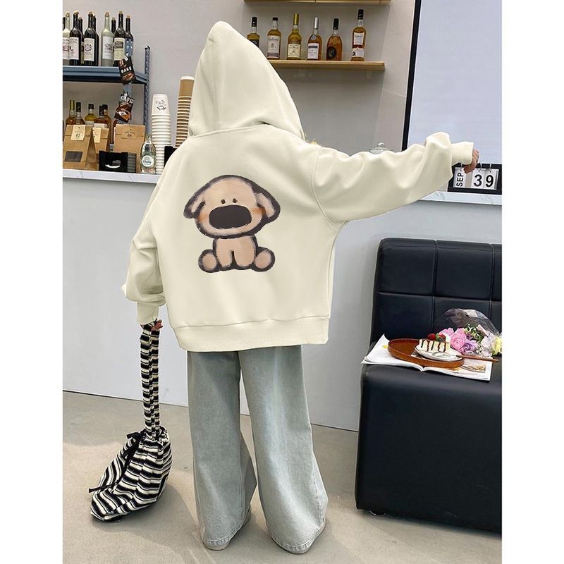 女童连帽衫大童卫衣外套