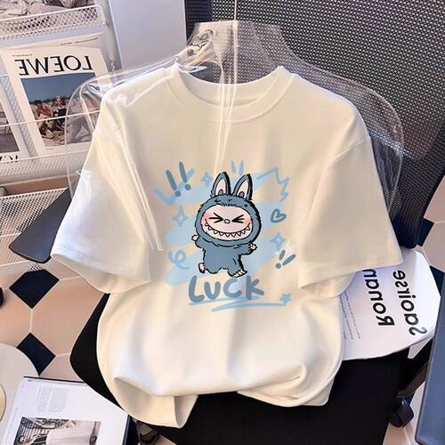 男女童短袖t恤拉布布打底衫上衣
