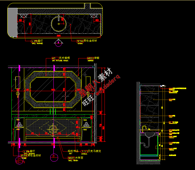 j6 ccd最新酒店专门节点大样图吧台柜子酒柜餐台各类柜子图库模块