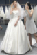 简约缎面抹胸大码 主婚纱高腰新娘复古宫庭韩国缎蓬蓬小拖尾礼服