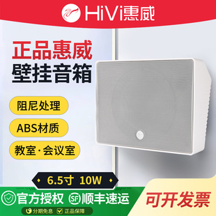 108壁挂音响校园广播店铺背景音乐挂墙音箱挂壁喇叭 Hivi 惠威