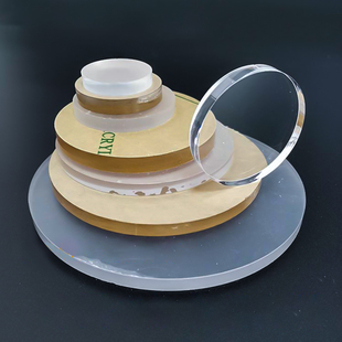 定制切割透明亚克力圆片任意形状有机玻璃平板蛋糕托盘鱼缸材料