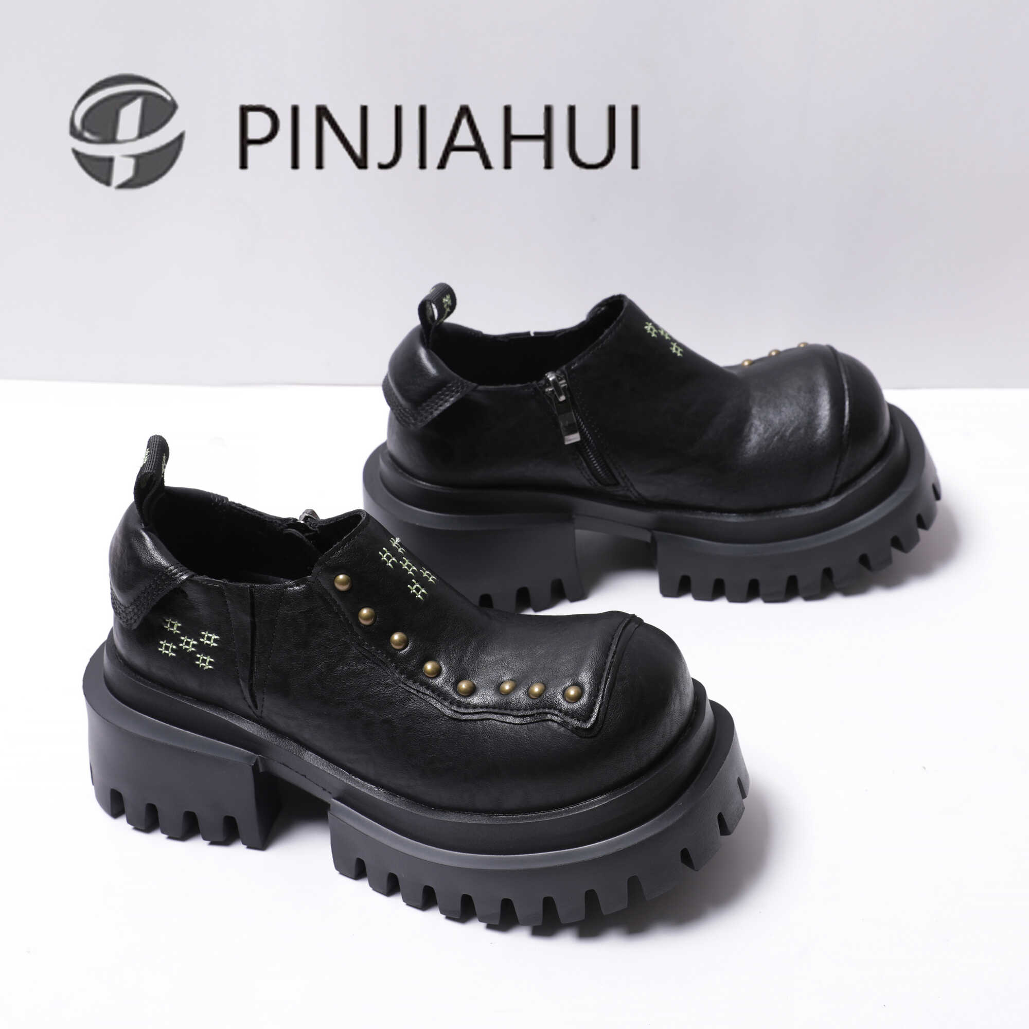 松糕底乐福鞋日系玛丽珍单鞋