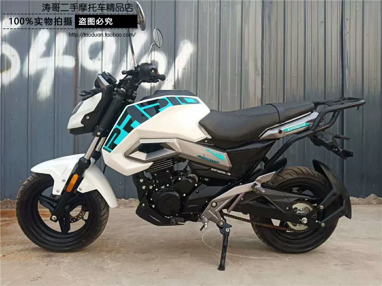 Подержанный мотоцикл, весна бриза ST маленький 125cc рабочий объём мини-уличный автомобиль, электрическая инжекция четырёхтактный локомотив