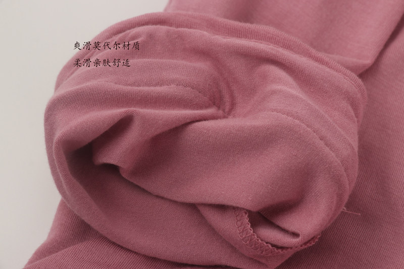 대외 무역 여성 모달 가디건 스타일 긴팔 얇은 홈웨어 잠옷 싱글 탑 봄과 여름 대형 에어컨 셔츠