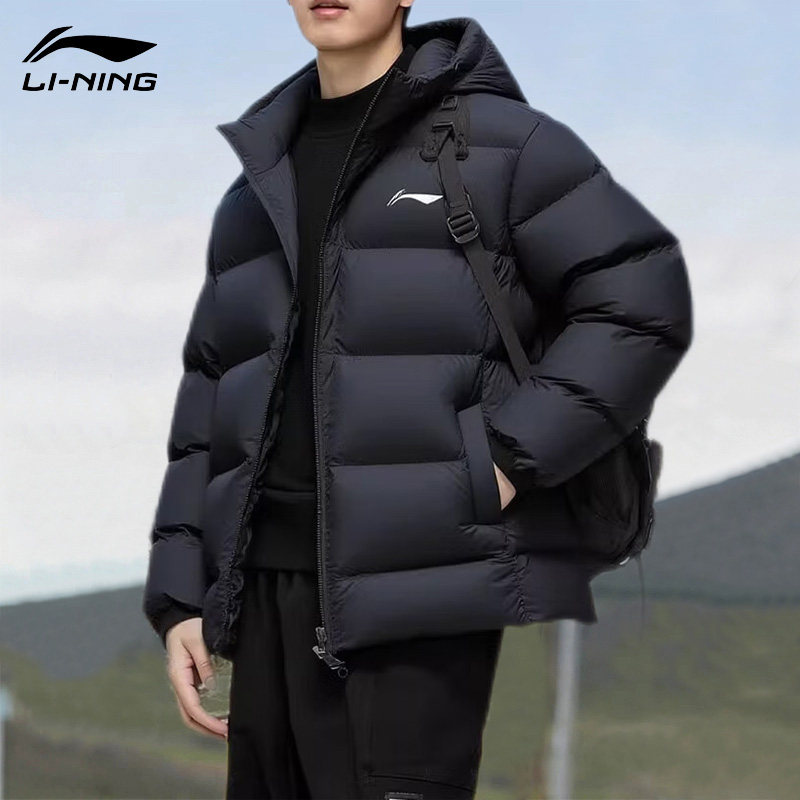 李宁羽绒服男女款外套2025冬季新款连帽防风加厚保暖运动上衣外套,运动服/休闲服装,运动羽绒服,淘宝优惠券,粉丝福利购,淘宝优惠卷