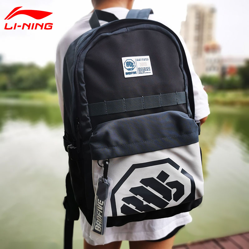 LI NING BACKPACK BACKPACK ڿ  2023 ִϾ б л б  ǻ      