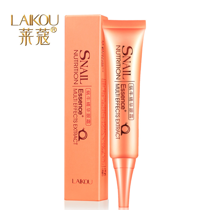 莱蔻蜗牛精华眼霜30g 呵护眼圈肌肤眼袋保湿紧致淡化细纹