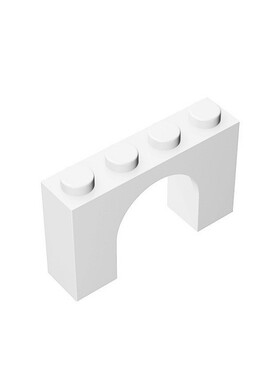 MOC兼容某高6182积木零件1x4x2拱门 中世纪建筑门窗小颗粒DIY配件