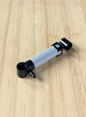 MOC国产19482小颗粒科技积木(6133813 6156732)灰色1x6单口气泵活