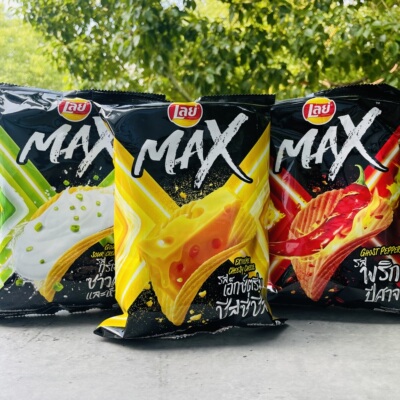 泰国版Lay’s/乐事MAX波浪薯片