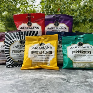 JAKEMANS/即口妙英国进口薄荷糖/润喉糖茴香桉叶油味/蜂蜜柠檬味