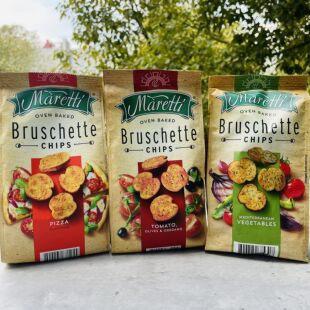 Maretti Bruschette chips保加利亚玛乐缇披萨/橄榄面包干