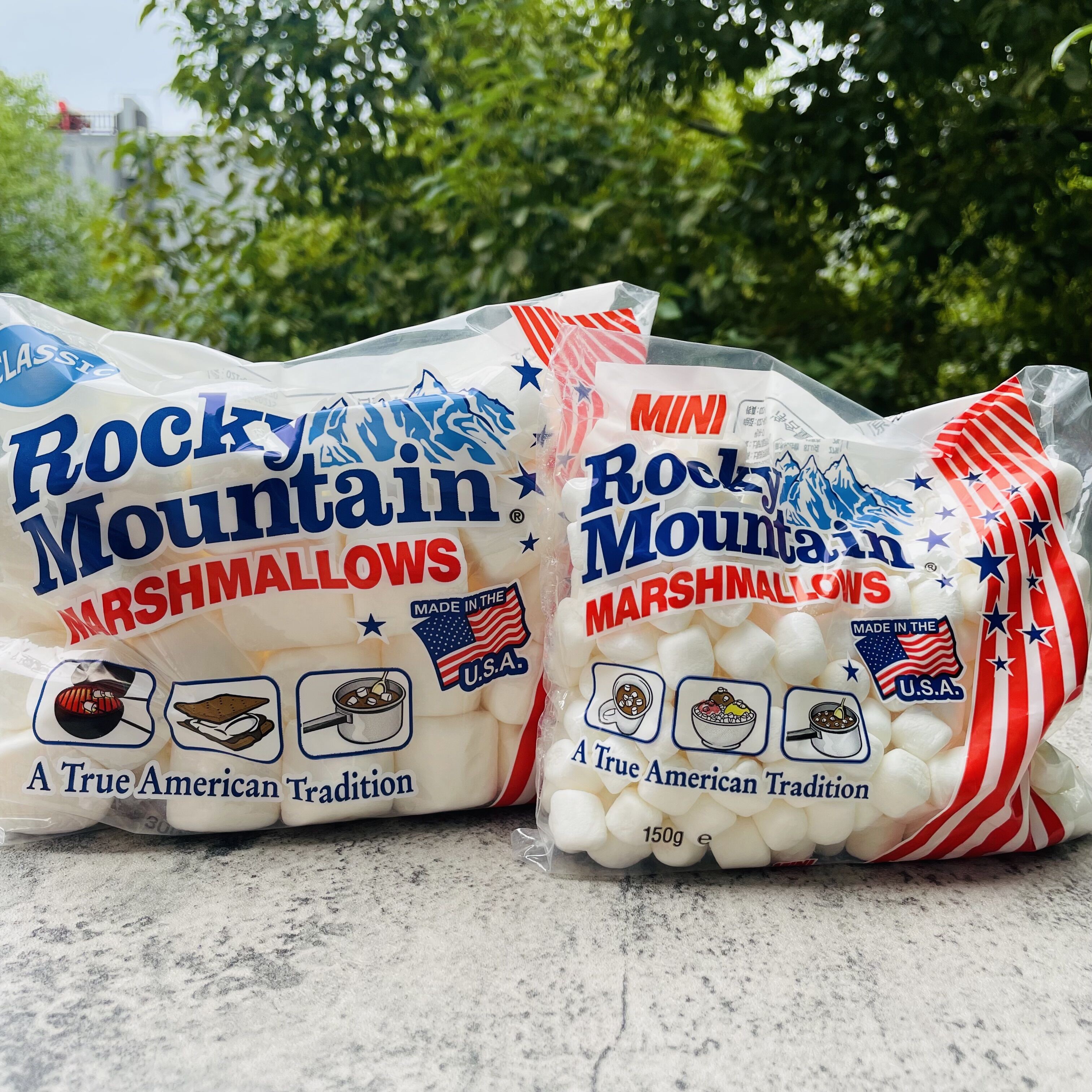 临期7月Rocky mountain mrshmallows美国落基山棉花糖牛轧糖材料-封面