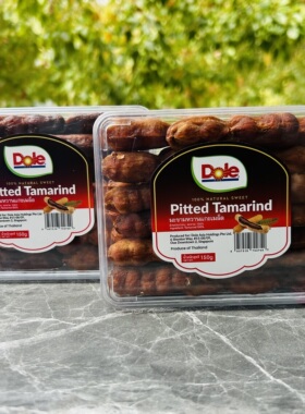 都乐泰国无籽酸角Tamarind无籽罗望子无核原味盒装去核甜角150g