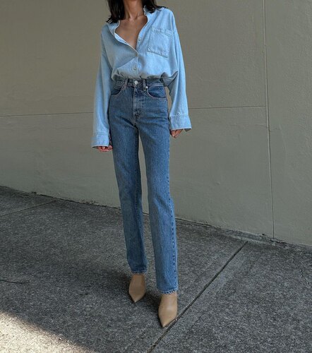 petra土耳其直筒牛仔裤