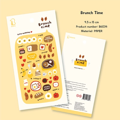 Bonito童话露营贴纸手帐本装饰