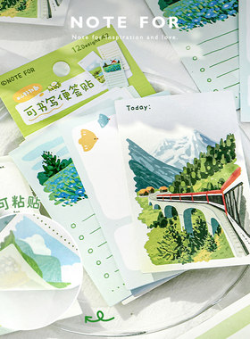 NOTEFOR过路皆风景可书写便签本