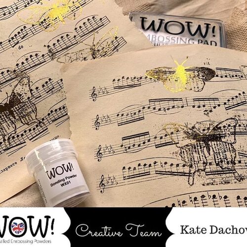 英国WOW Bonding Powder粘性浮雕粉WX01粘性功能凸粉手作DIY立体