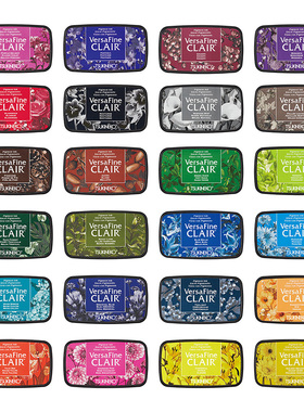 日本月猫速干型细节印台/彩色印泥手帐Tsukineko VersaFine CLAIR