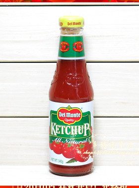 金冠卖家 港版DelMonte/地扪番茄酱 意大利面酱番茄汁340克瓶装