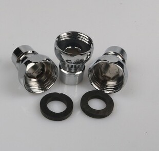 不锈钢水嘴口洗衣机出水口4分 龙头尖嘴头出水嘴网嘴接头水龙头