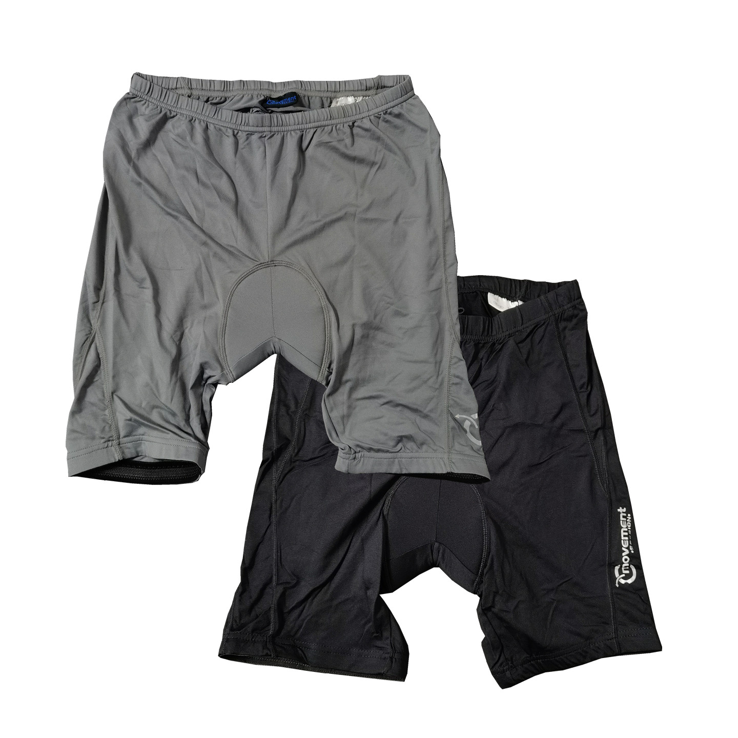 欧美单尾货带屁颠护垫护蛋男女中性松紧腰高弹骑行四分裤K864包邮