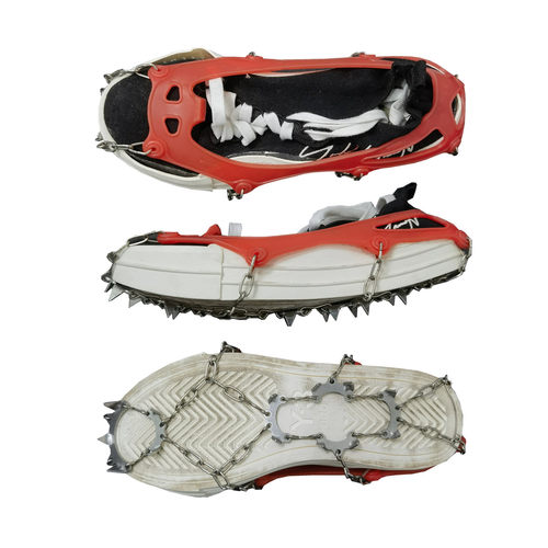 外贸便携收纳13钉户外防滑冰爪