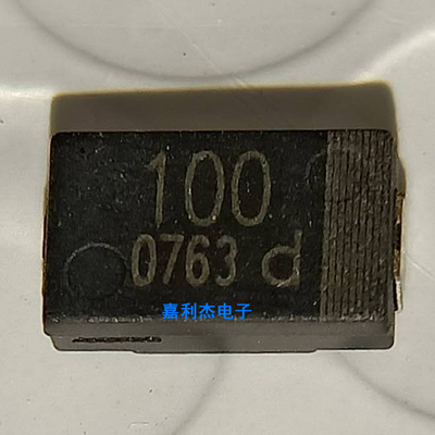 贴片 EEFCD0D101R 丝印100 钽电容二极管100UF 2V原装7343/D型SMD