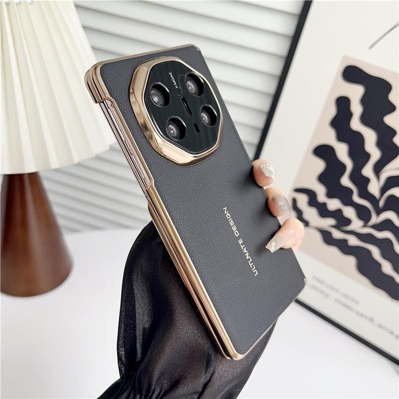 适用于华为matex6手机壳磁吸无线充电双中轴全包x5秒变xt折叠屏保护套新款单后壳铰链皮套外壳x3典藏版男女高