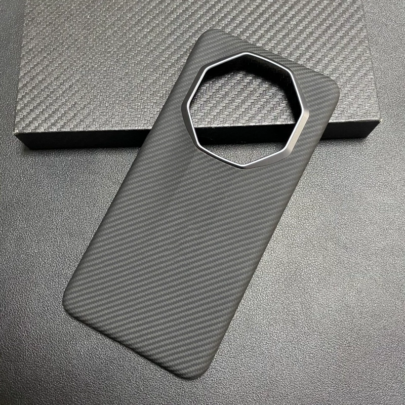 适用华为Mate60RS凯夫拉手机壳非凡大师芳纶纤维保护套碳纤维防摔男商务保时捷超薄防摔高档轻奢全包