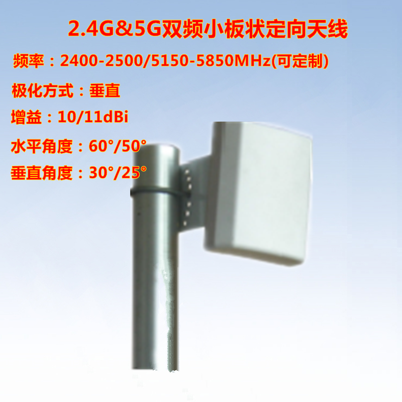 2.4G&5G双频板状定向天线