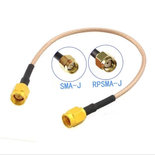RG136馈线双屏蔽线镀银特氟龙延长线 线长和接头可定制