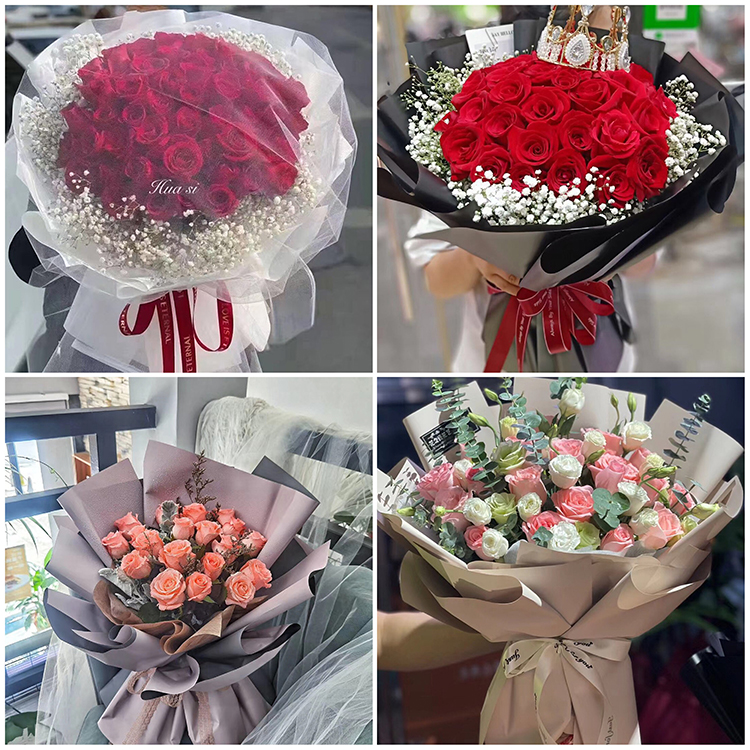 贵阳市南明区云岩区花溪区同城鲜花速递情人节玫瑰花束送女友老婆