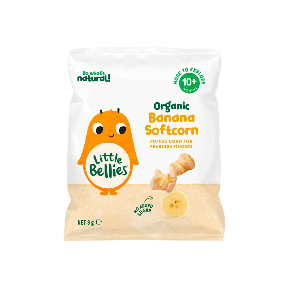 Little Bellies - 有机非油炸婴儿香蕉脆粒 (10个月或以上)