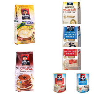 特选马来西亚桂格早餐冲饮即食快熟代餐营养巧克力多谷类大燕麦片