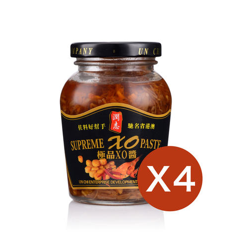润志180g特级XO酱*4火腿海虾米虾粉瑶柱酱炒菜捞饭拌面下饭酱料汁