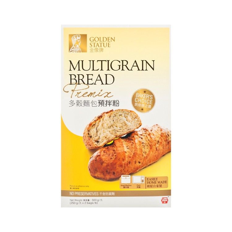 香港进口 金像牌健康系列-多壳面包家用甜品烘焙师优选原材料500G