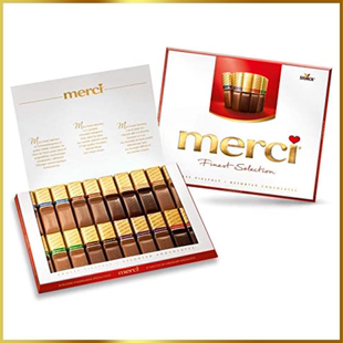 MERCI - 蜜思杂锦朱古力礼盒250g红盒新年礼盒