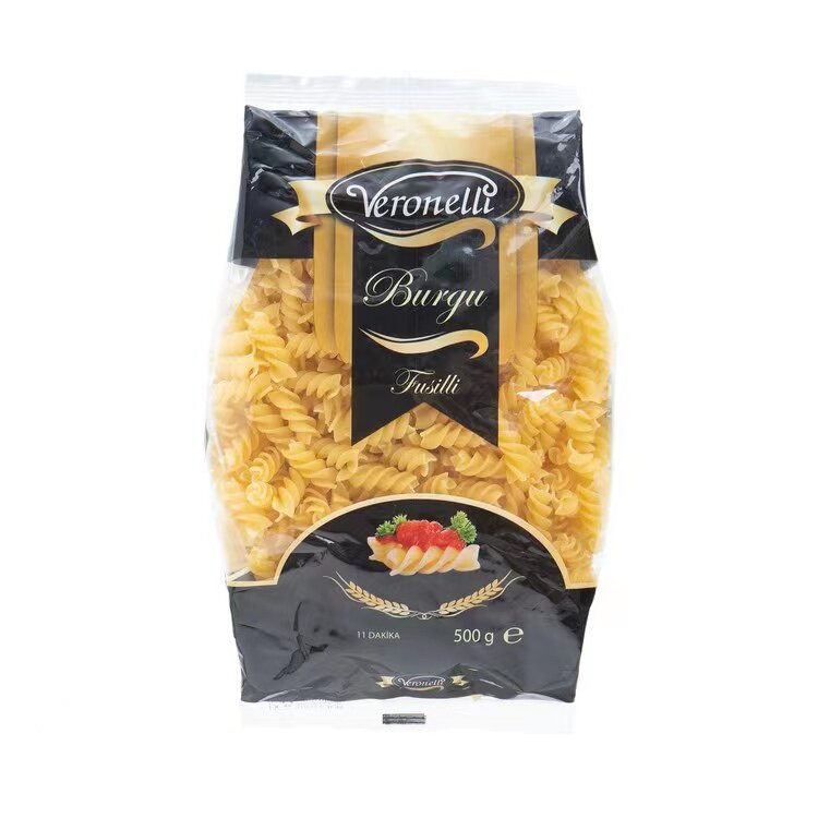 特选土耳其Veronelli螺丝粉500G袋装家用商用方便面速食意粉意面