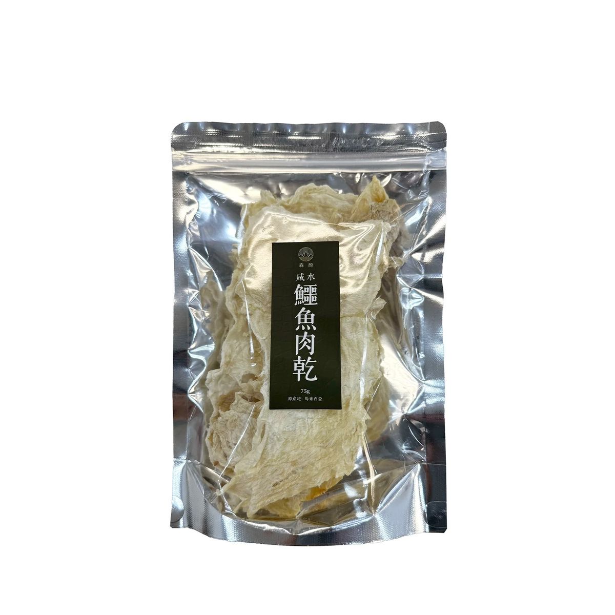 森源 100%鳄鱼干75g天然盐水鱼干养肾提升肺和能量改善气道敏感度