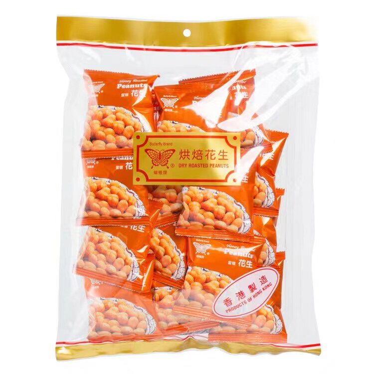 蝴蝶牌350烘焙蜜糖花生
