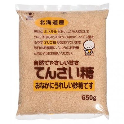 创建社北海道甜菜糖使用蔬果制成糖含有丰富矿物质且甜度温和650g