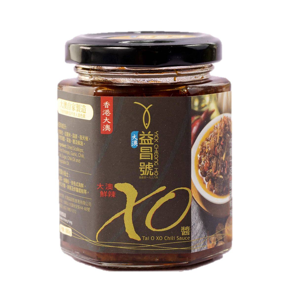 大澳益昌号 鲜辣XO酱180克超足料全樽食材元贝大满足皇牌酱料香港